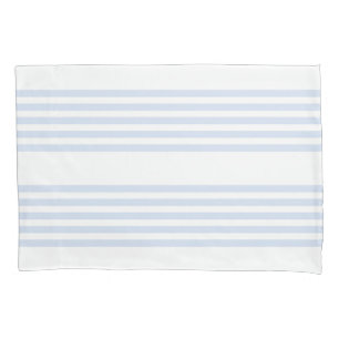 Padrão de cinco listras azul-claro e branco