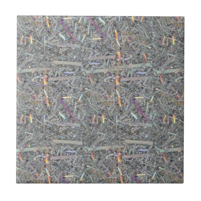 Padrão de Cinza de Azulejo cerâmica (Frente)