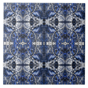 Padrão de cinza, luxo, vintage, azul marinho, bra