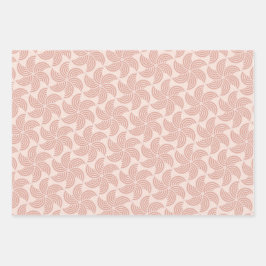 Padrão de Círculo Concentrado dos Tons da Terra