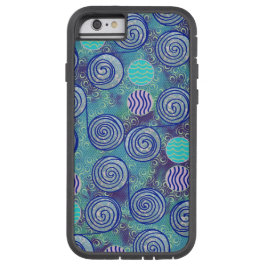 Padrão de Círculos Azuis de Torção