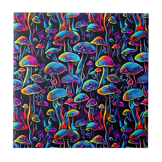 Padrão de Cogumelos de Groovy (Frente)