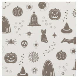 Padrão de Coisas Spookie - Tecido de Neve + Terra