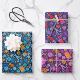 Padrão de Colagem de Hobby Doméstico Sewing Haberd