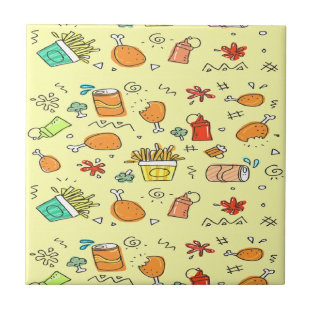 Padrão de comida e bebida (Frente)
