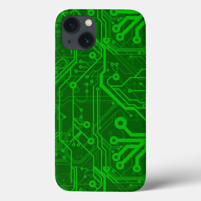 Padrão de Conselho de circuito impresso verde (Verso)