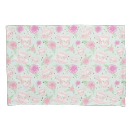 Padrão de Copas do Rosa do chique