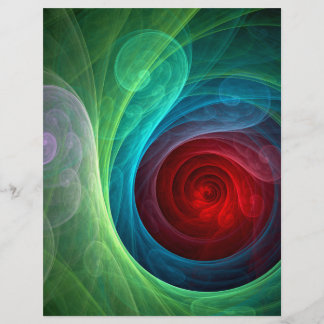 Padrão de cor de Abstrato de arte flexível de temp