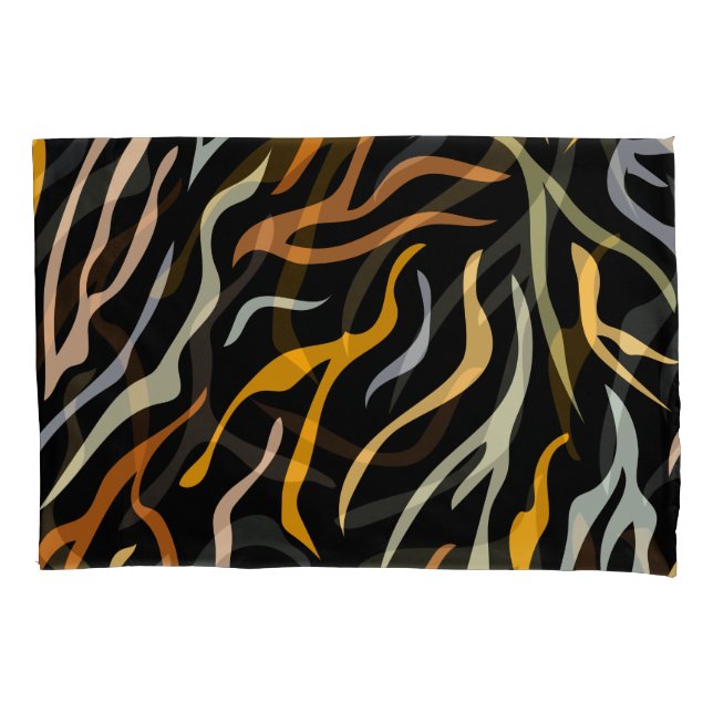 Padrão de cor de tigre animal   (Frente-Esquerda)