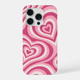 Padrão de Coração Camadas Rosa