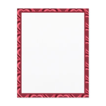 Padrão de Coração Vermelho