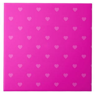 Padrão de corações rosa
