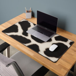 Padrão de cowhow preto e branco