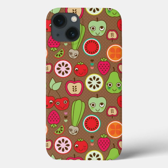 Padrão de cozinha de fruta (Verso)