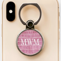 Padrão de Crocodilo Rosa-rosa