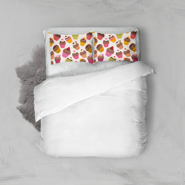 Padrão de cupcake, Padrão de Muffin, Chocolate, Co (Criador carregado)