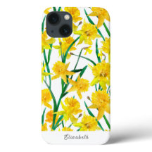 Padrão de Daffodil Amarelo Personalizado