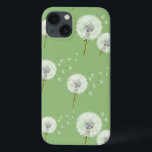 Padrão de Dandelion em Informações Verdes<br><div class="desc">Padrão sem falhas em segundo plano verde com estilo dandelion vintage. Ilustração vetorial © e ® Bigstock® - Todos os direitos reservados.</div>