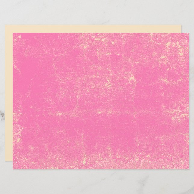 Padrão de Decodificação Chic Pink de Pastel de Tex (Frente/Verso)