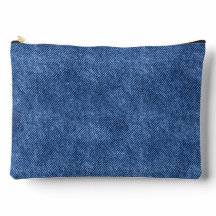 Padrão de Denim Azul Divertido