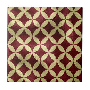 padrão de descascamento metálico dourado burgundy