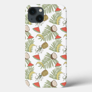 Padrão de desenho da Fruta tropical