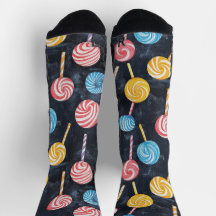 Padrão de Desenho de Giz Doce do Colo Pol-Pol Pret