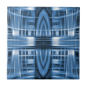 Padrão de desfoque de velocidade azul e branca