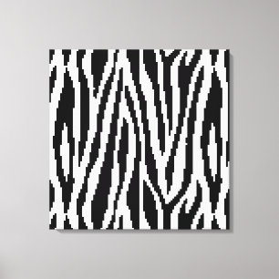 Padrão de Design de impressão de pixel zebra de 8