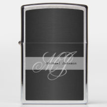 Padrão de Design de Monograma e Nome