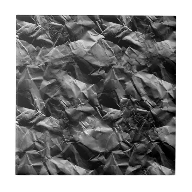 Padrão de design de papel com textura áspera preta (Frente)