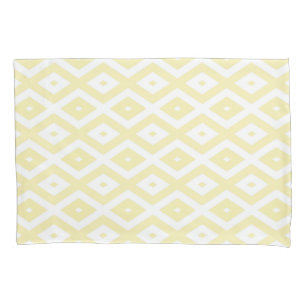 Padrão de diamante amarelo pálido e branco