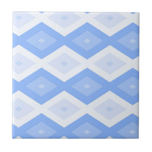 Padrão de diamante azul pálido