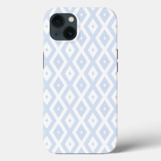 Padrão de diamante azul pálido e branco Case-Mate