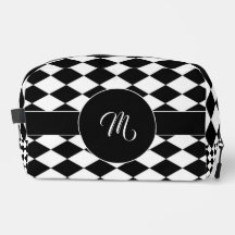 Padrão de diamante branco e preto