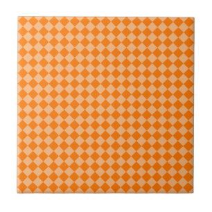 Padrão de Diamante do Verificador Laranja