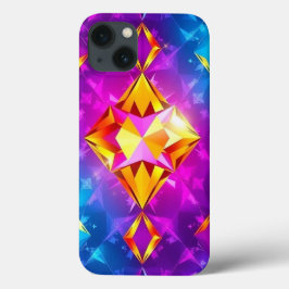 Padrão de Diamante Multicolorido para Portáteis
