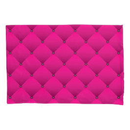 Padrão de Diamante Quente Girly Faux Quilado