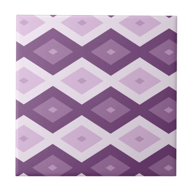 Padrão de diamante roxo (Frente)