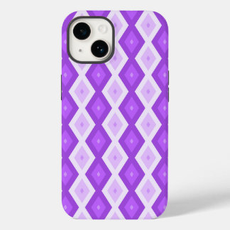 Padrão de diamante roxo brilhante