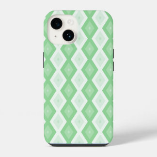 padrão de diamante verde maçã