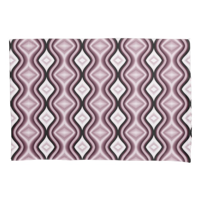 Padrão de Diamante Vermelho Plum (Frente)