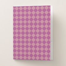 Padrão de Diamante Xadrez Rosa Roxo