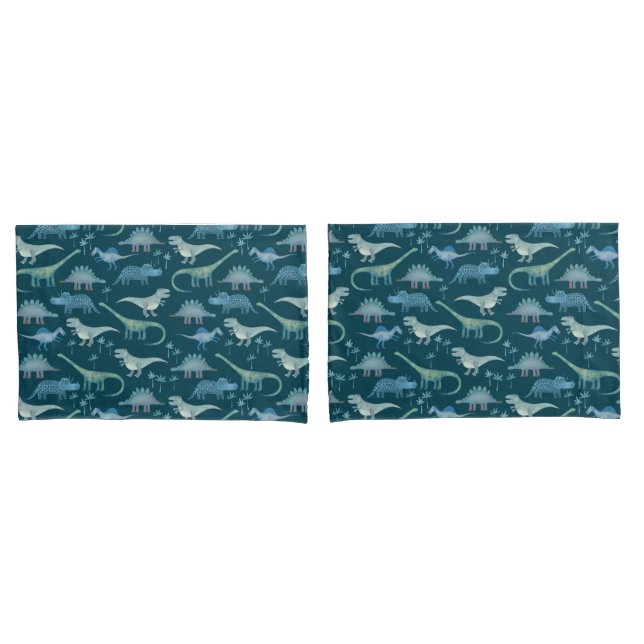 Padrão de Dinossauro Verde Escuro (Frente - conjunto)