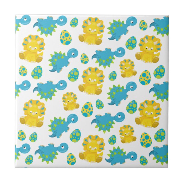 Padrão De Dinossauros, Dinossauros Cutes, Dino Beb (Frente)
