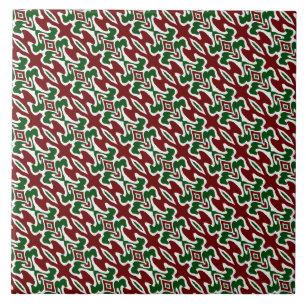 Padrão de distribuição de natal do Trippy Retro Mo
