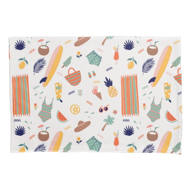 Padrão de Diversão de Praia Sunny (Frente-Esquerda)