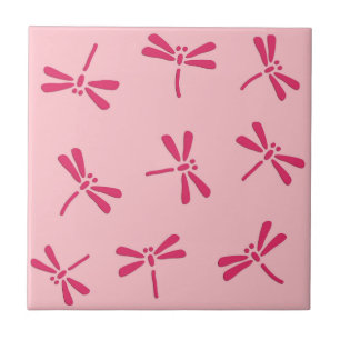 Padrão de Dragonfly Japonês, Rosa Coral Claro