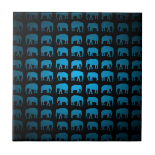 Padrão de Elefante Azul
