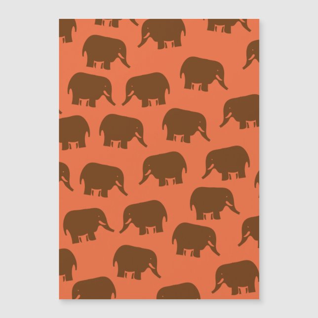 Padrão de Elefante Indiano (Frente)